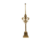 Floor lamp lily ALU RAW / GO 36x26x153